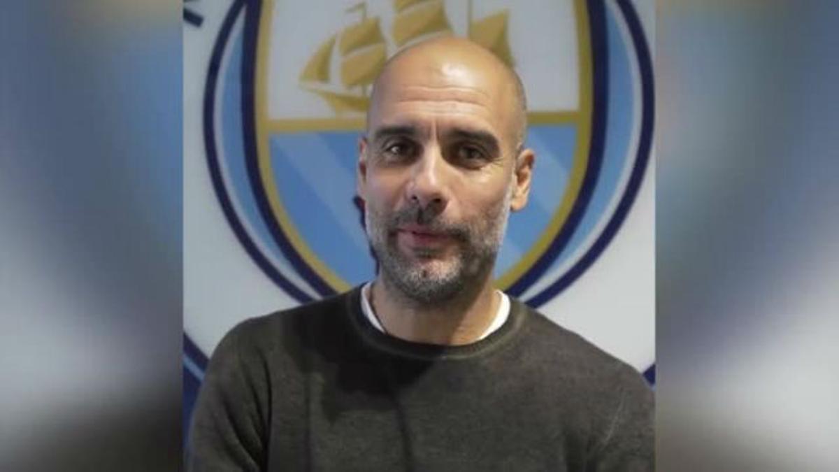 Pep Guardiola agradeció el premio al mejor entrenador del año