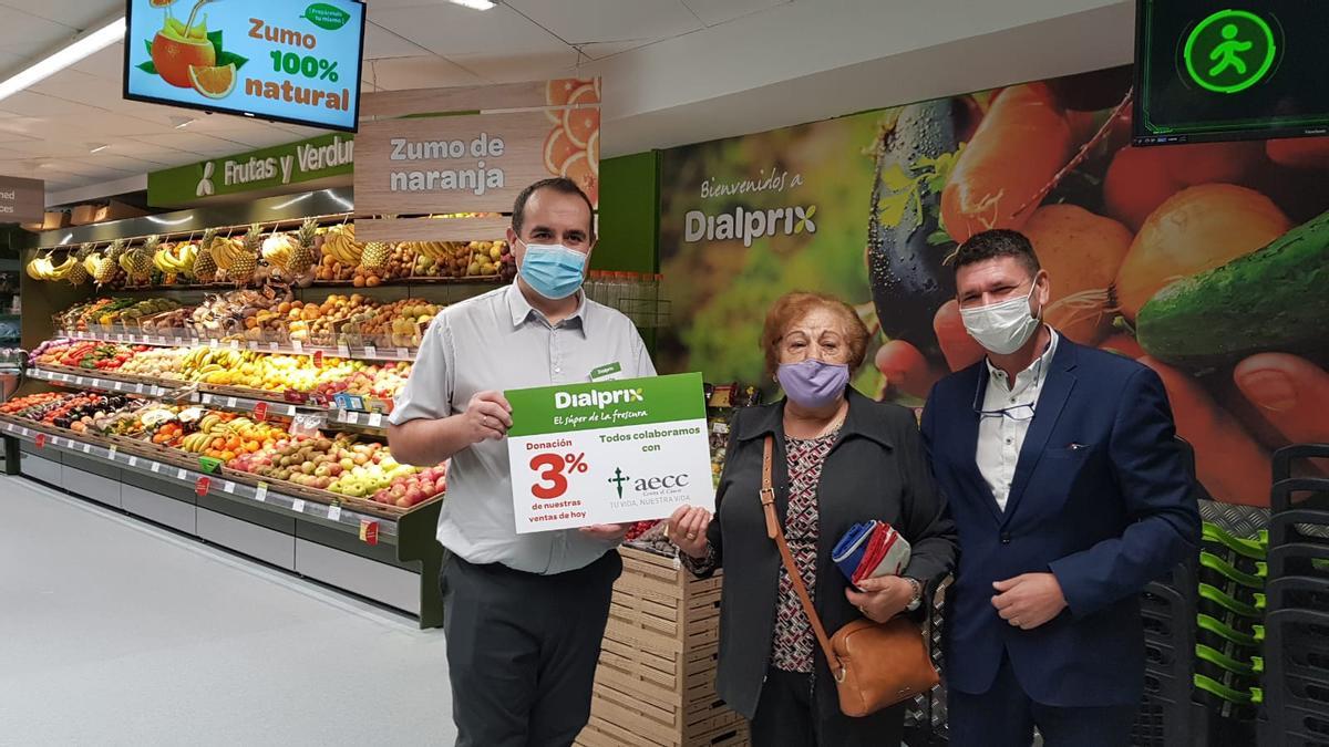 Como es habitual en todas sus inauguraciones, el supermercado ha llevado a cabo acciones solidarias