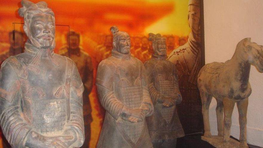 Los guerreros de terracota de Xian se instalarán en la plaza del Pilar