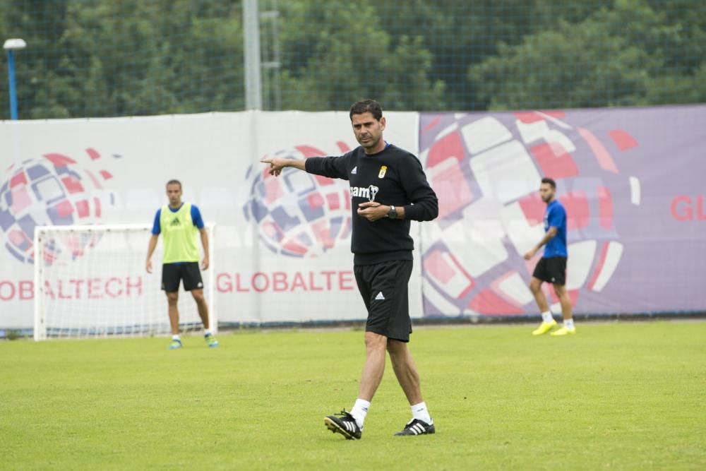 Entrenamiento del Real Oviedo