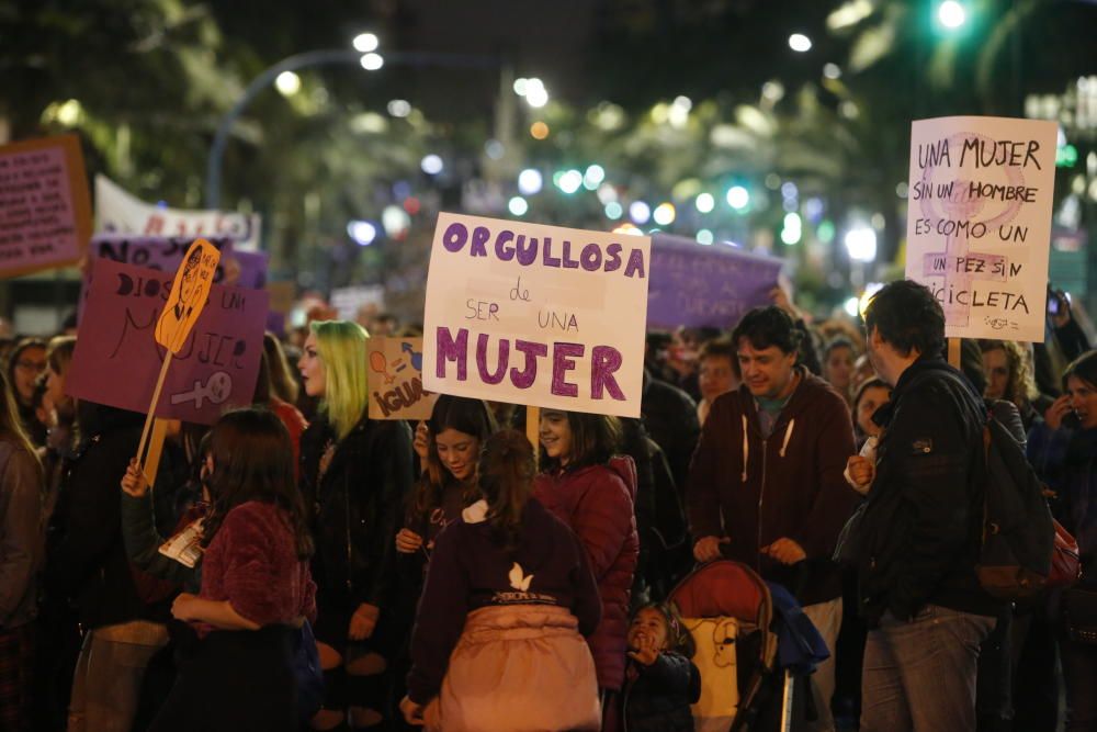 Manifestación del 8M en Alicante