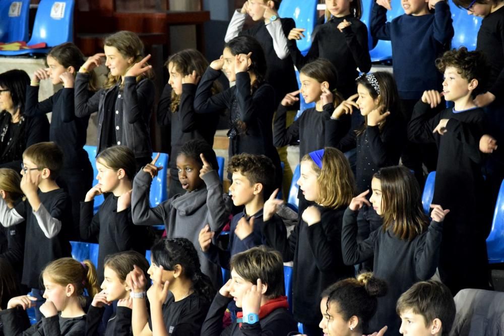 Més de 750 alumnes de quart de primària canten a Igualada