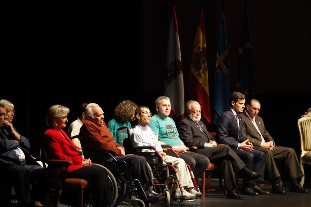 Entrega de las distinciones del Ayuntamiento de Gijón