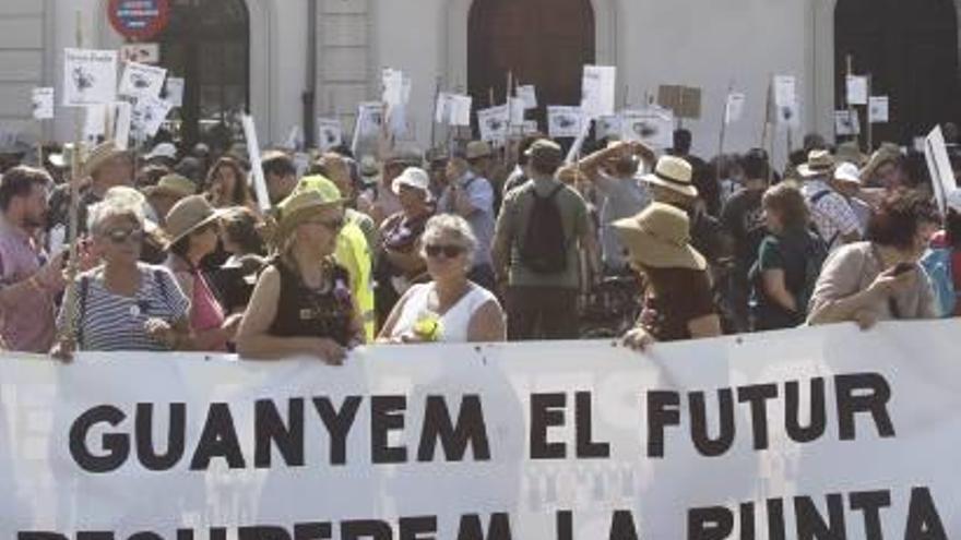 Marcha en contra de la ZAL, en una imagen de archivo.