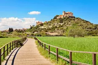 El refugio de Enric Mas (31 años) es un pueblo de Mallorca con 180 escalones al cielo donde descansa de la Vuelta a España