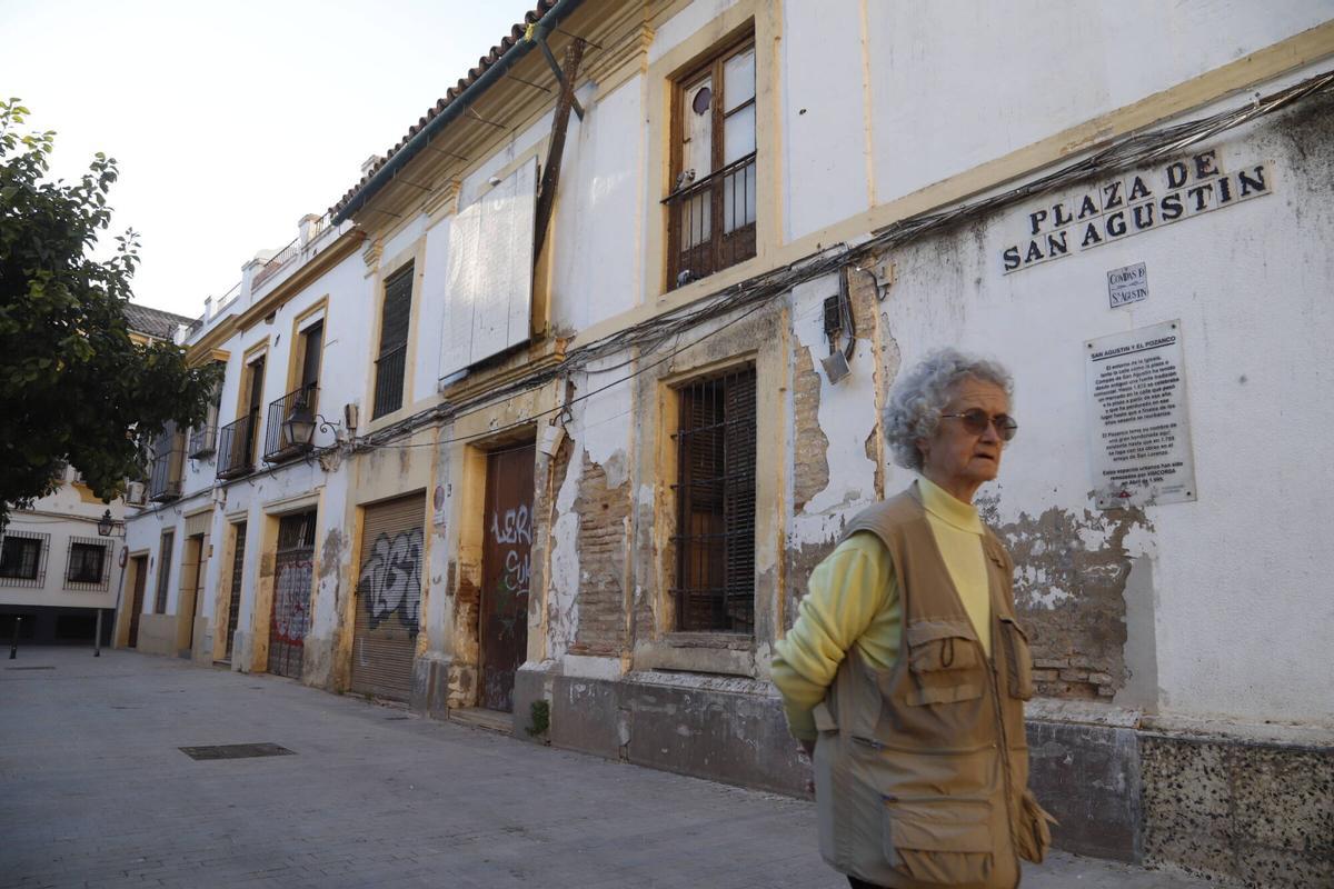 Casas 3 y 4 abandonadas de la plaza de San Agustín