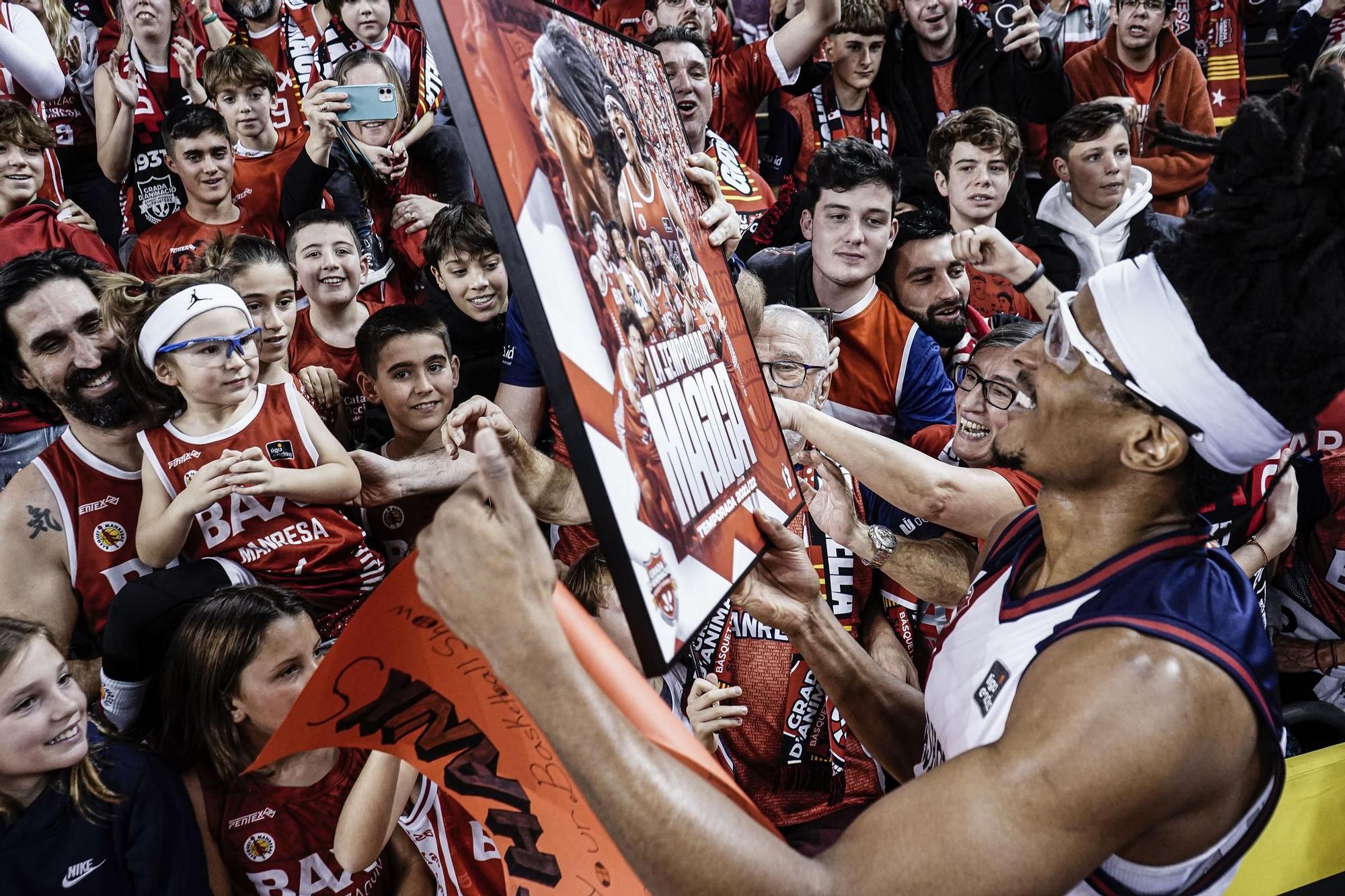 Les millors imatges del Baxi Manresa - Baskonia