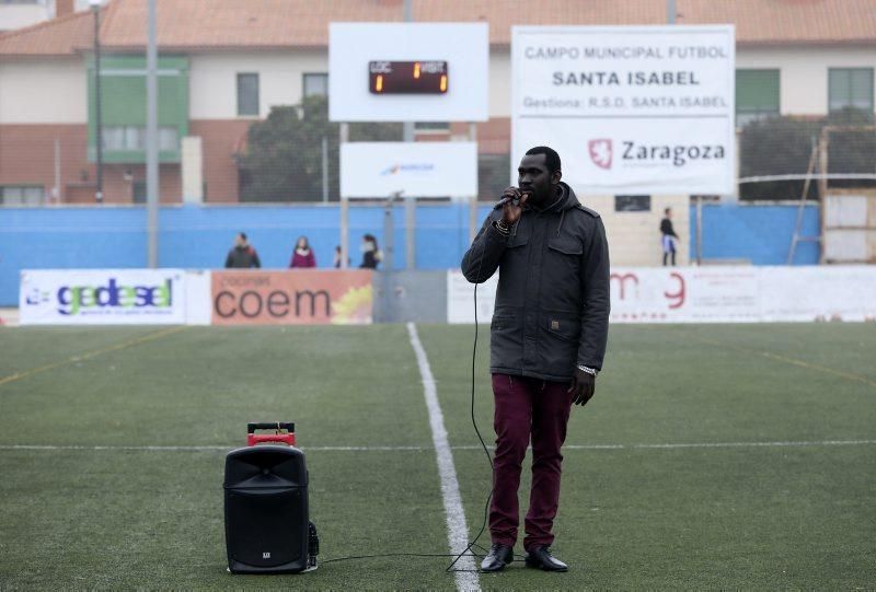 Partido solidario en el campo César Láinez