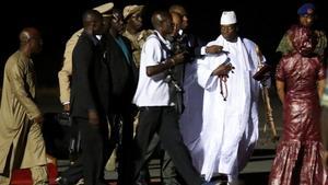 zentauroepp36986259 former gambian president yahya jammeh arrives at the airport170123182939