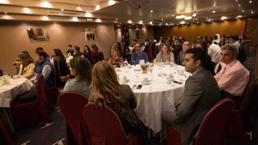 Un momento de la celebración de la Facultad de Turismo.