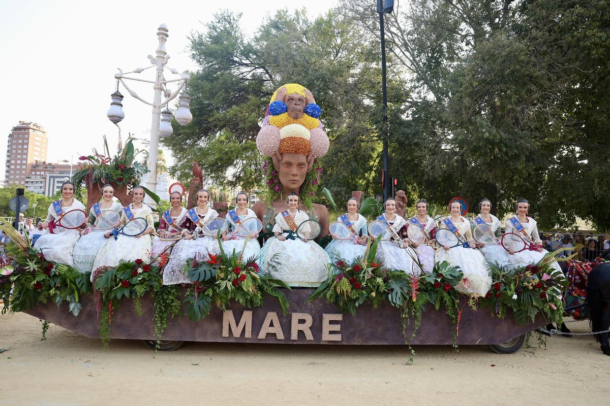 Las mil caras de Carmen Prades, Marta Mercader y las cortes de honor 2026 en la Batalla de Flores