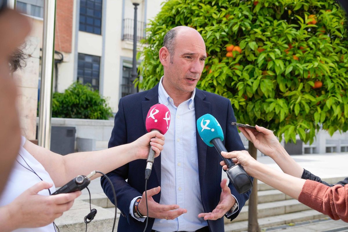 Archivo - El portavoz del Partido Popular de Extremadura, José Ángel Sánchez Juliá, en una imagen de archivo.