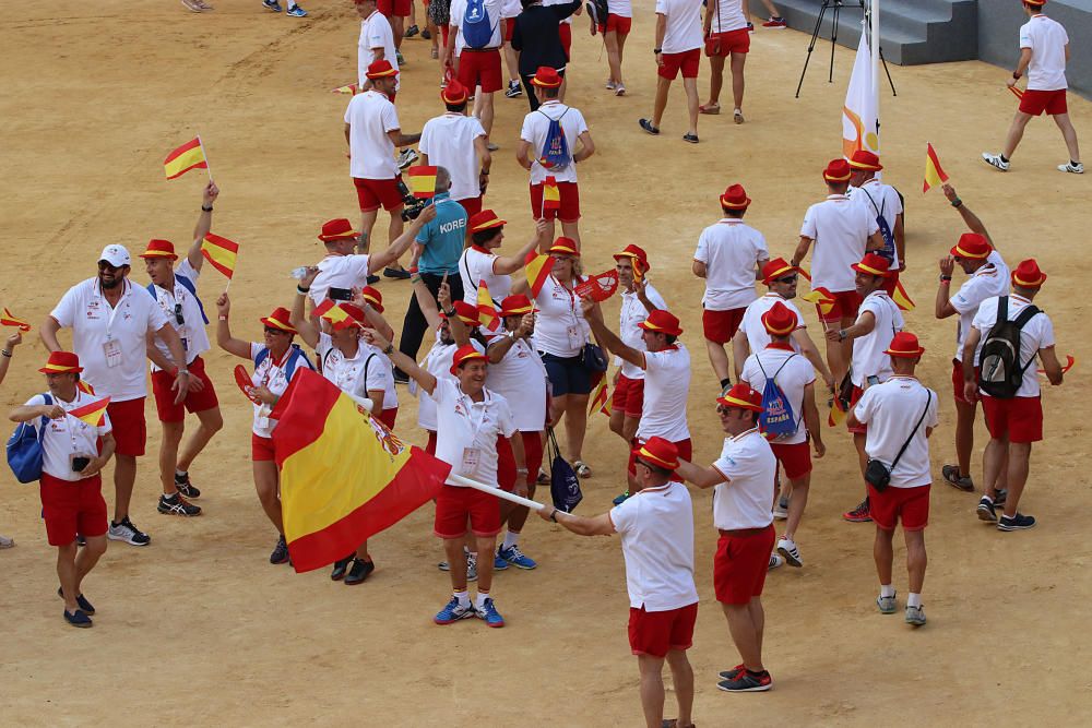 Inauguración de los Juegos Mundiales de Trasplantados de Málaga