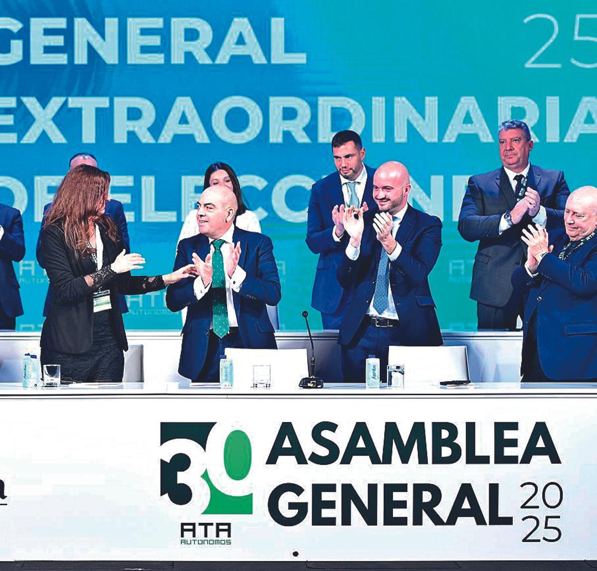 Continuidad en ATA. Lorenzo Amor fue reelegido en marzo de 2025 para ocupar la presidencia.