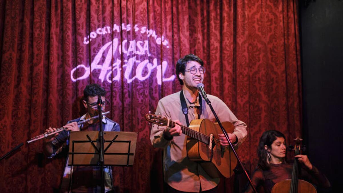 Actuación musical en El Molino