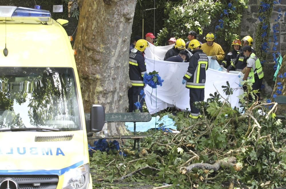 Accidente en la isla de Madeira