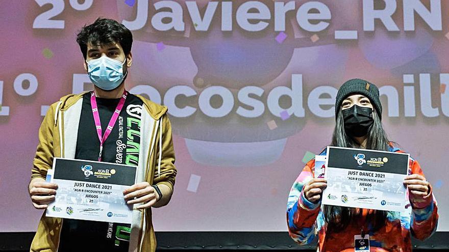 Unos premiados en el certamen celebrado en Silleda.