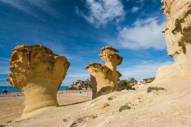 Playa de Bolnuevo, Murcia