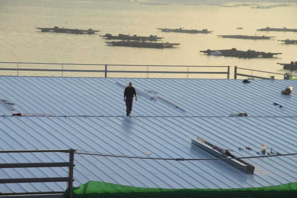 Obras en la nave de Fandicosta // Gonazalo Núñez