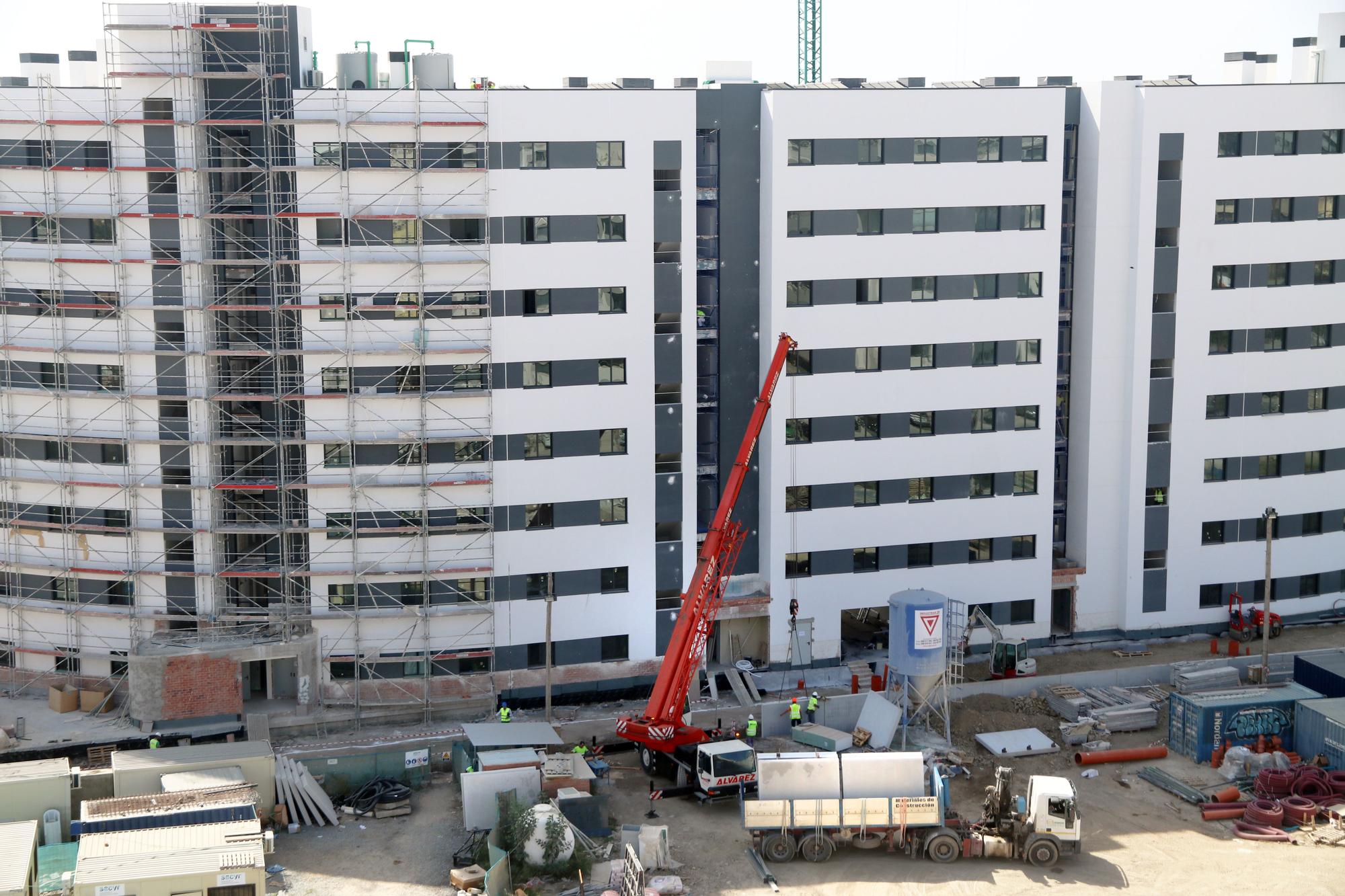 La urbanización Málaga Towers toma altura