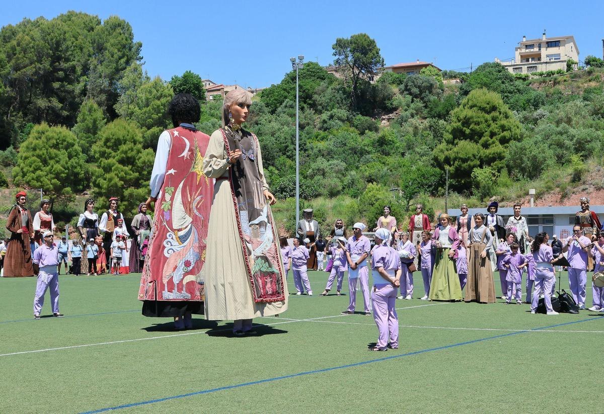 Les millors imatges de la 26a Trobada Gegantera Bages-Berguedà