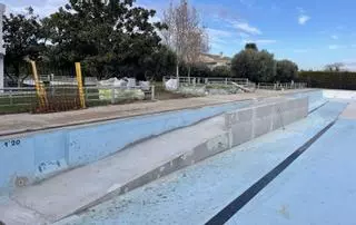 Comienzan las obras de las piscinas municipales de Borja