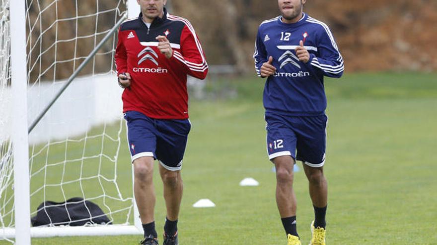 Rafinha sigue haciendo entreno individual // GROBAS