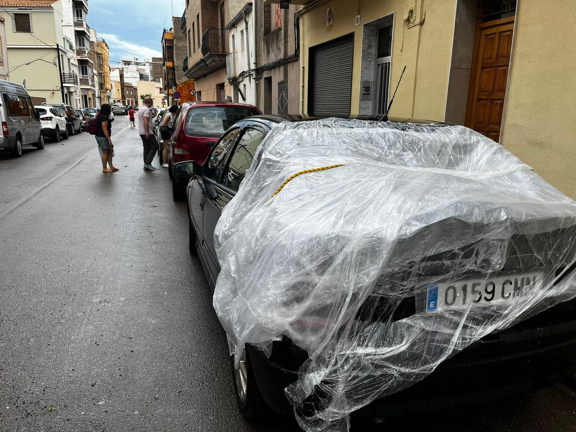 Galería: La granizada provoca un desastre generalizado en Nules