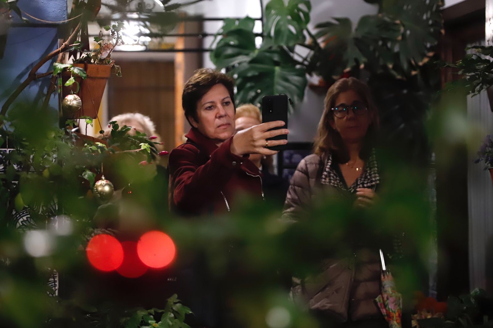 Los patios abren por Navidad pese a la lluvia