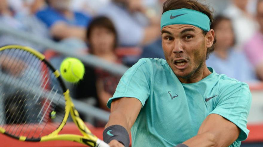 Rafael Nadal se planta en la final de Montreal tras la lesión de Monfils