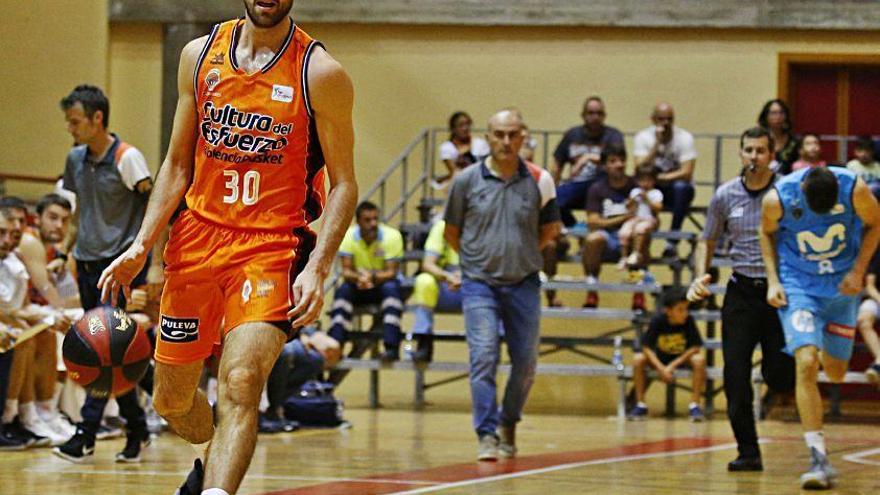 El inquer Joan Sastre, durante el partido de ayer en Inca.