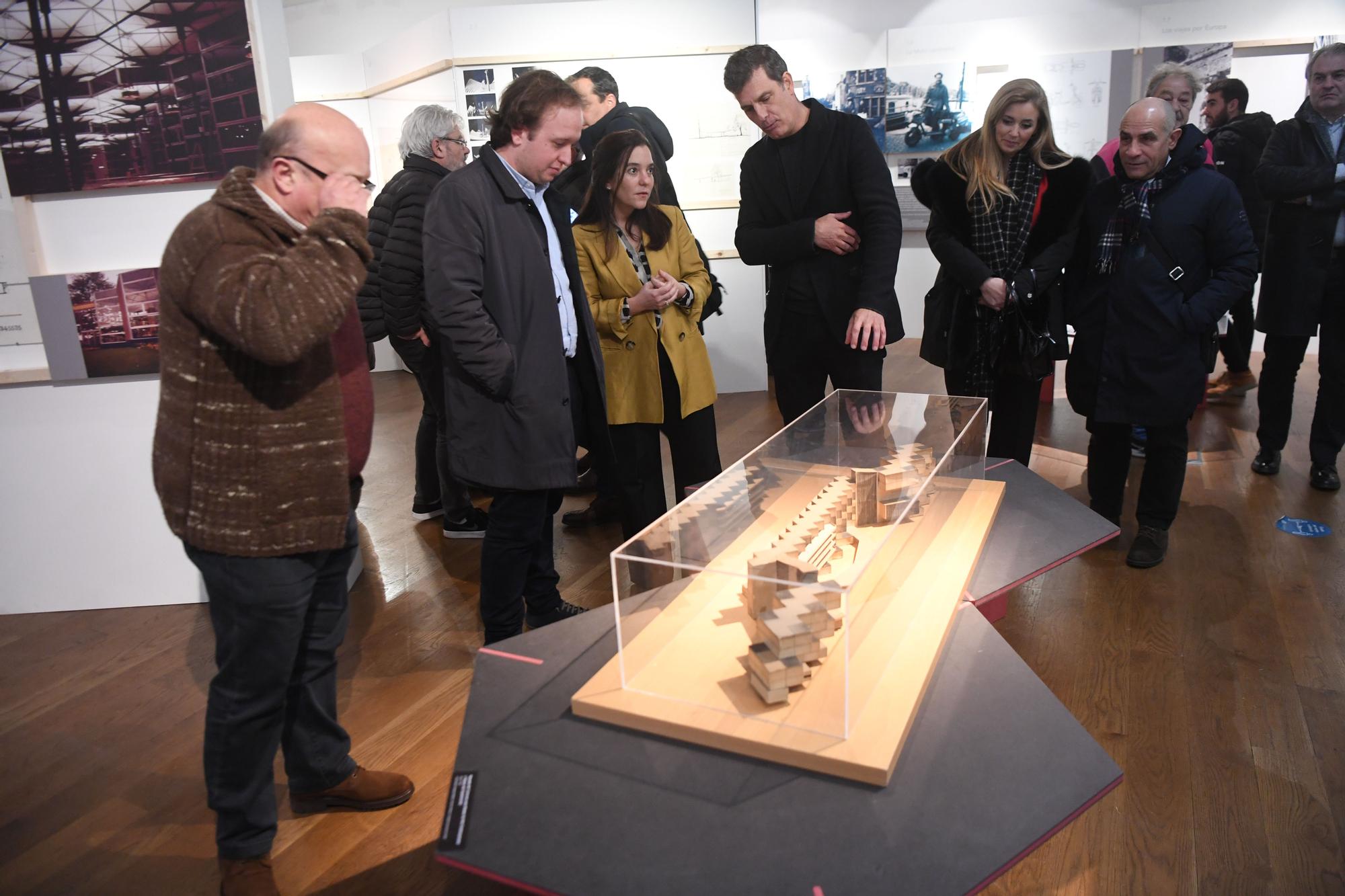 'Paisajes', la exposición en A Coruña que repasa la obra del arquitecto Ramón Vázquez Molezún