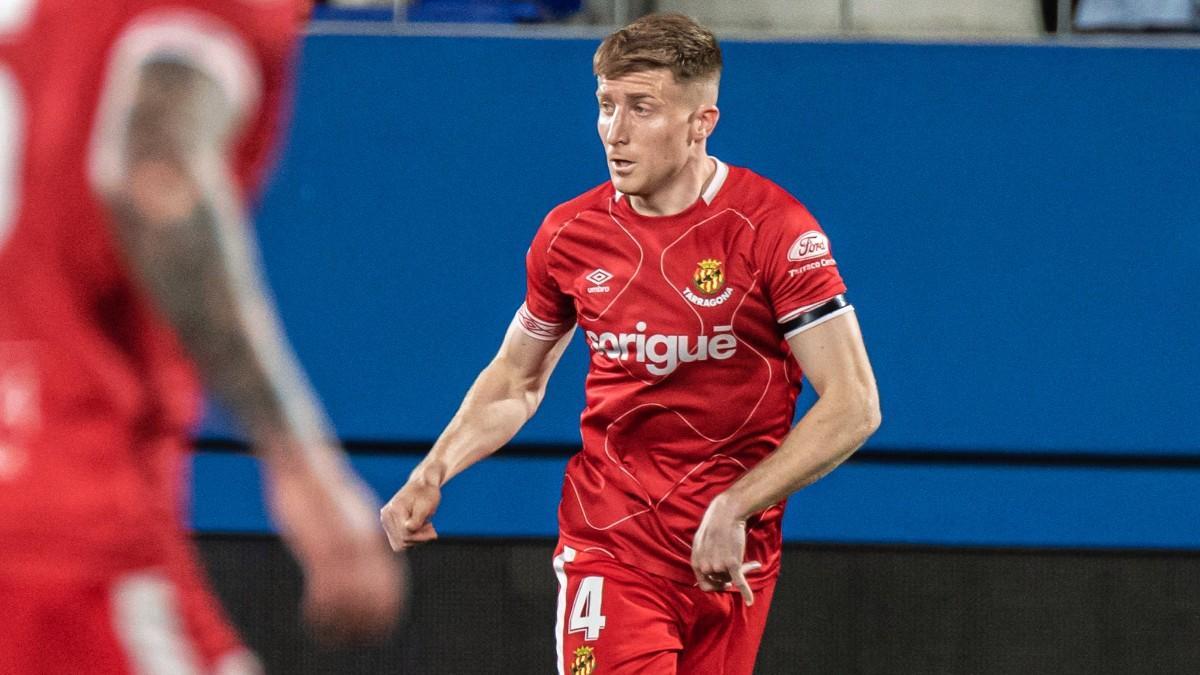 Pol Domingo, jugador del Nàstic