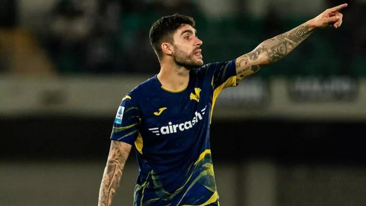 Unai Nuñez, con el Hellas Verona