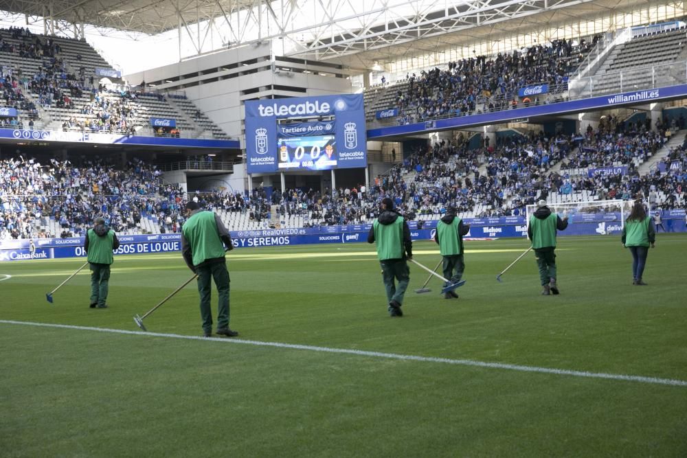 El derbi entre Oviedo y Sporting en imágenes