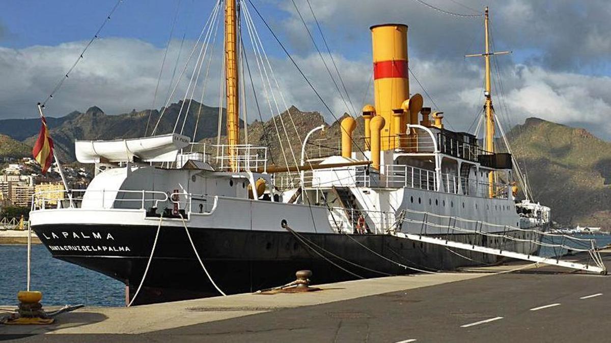 El buque de vapor Correíllo La Palma.