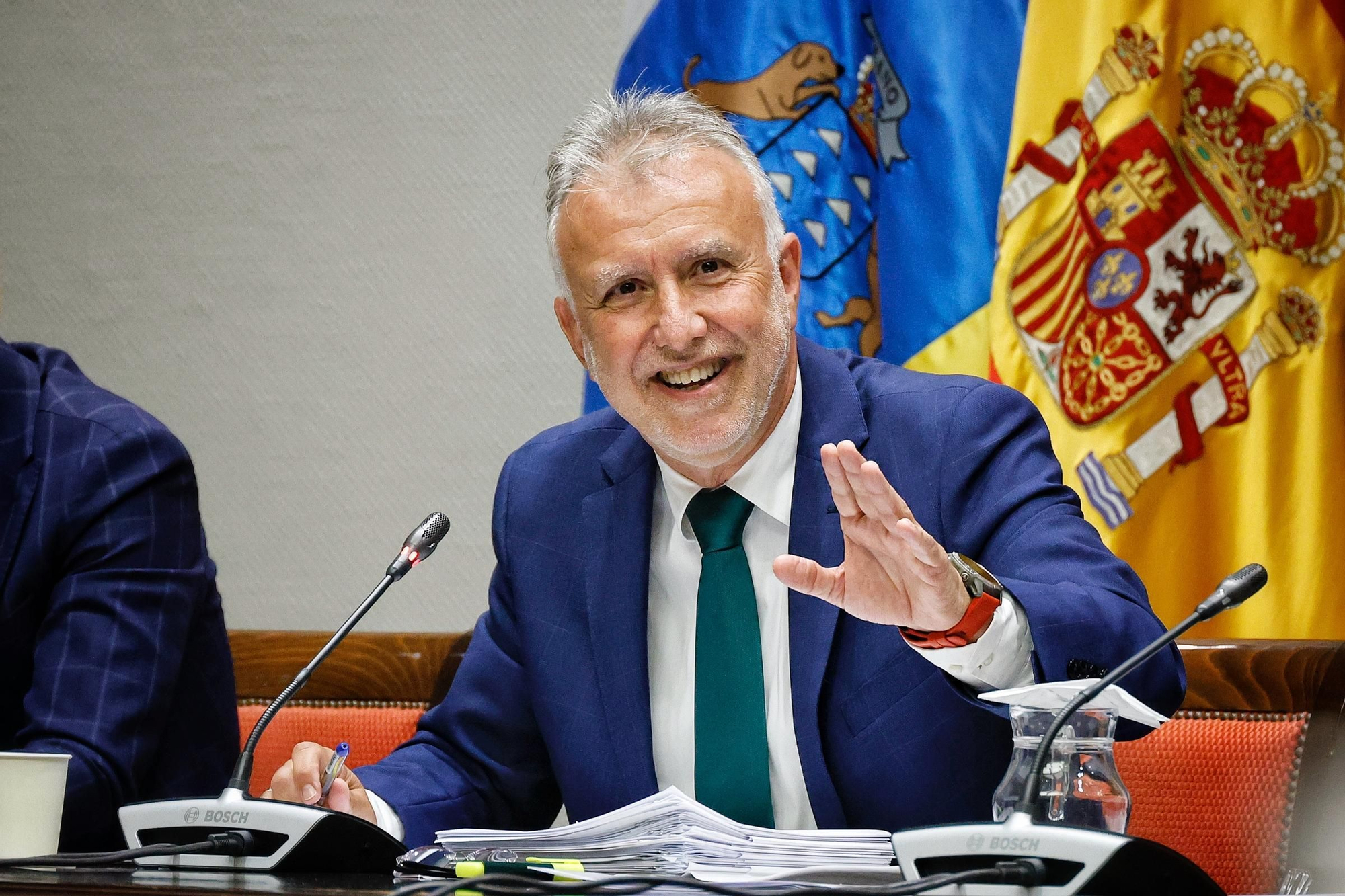 Comparecencia de Ángel Víctor Torres en el Parlamento de Canarias