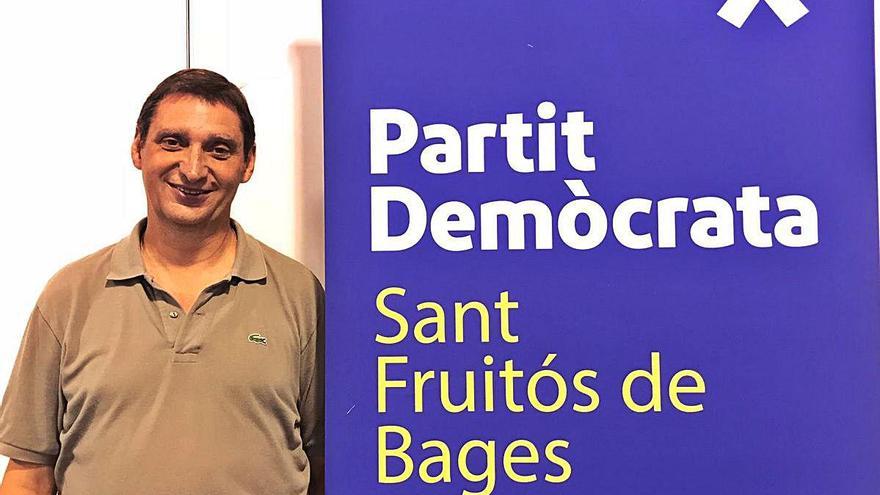 Vicenç Llorens, candidat de Junts per Sant Fruitós el 2019