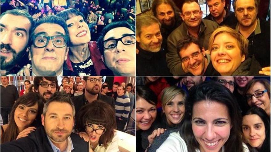 Los &#039;selfies&#039; de los televisivos.