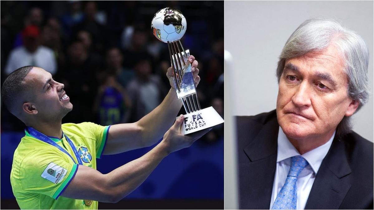 El campeón mundial Ferrao y el doctor Robert Soler