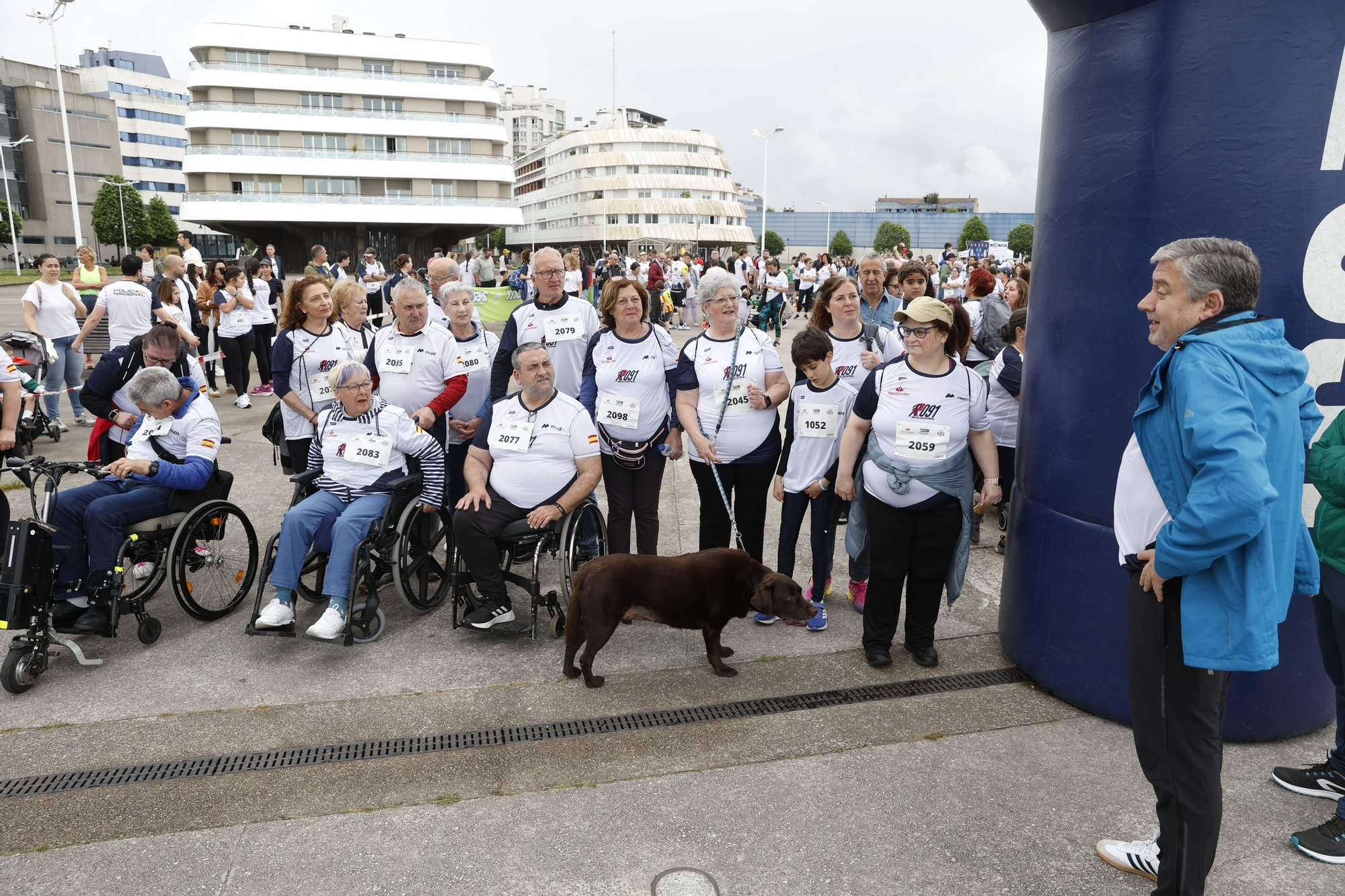 En imágenes: Gijón se vuelca con la "Ruta 091" de la Policía Nacional