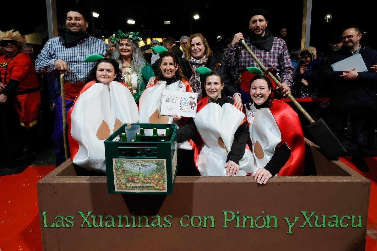 Las manzanas xuaninas ganadoras