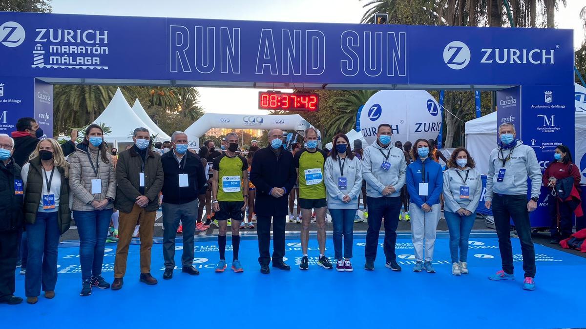 Las imágenes de la Zurich Maratón de Málaga