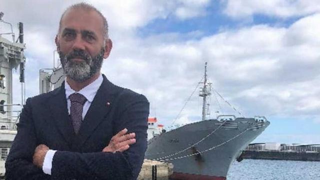 Aitor Galán, delegado de la Autoridad Portuaria de Las Palmas en el Puerto de Arrecife