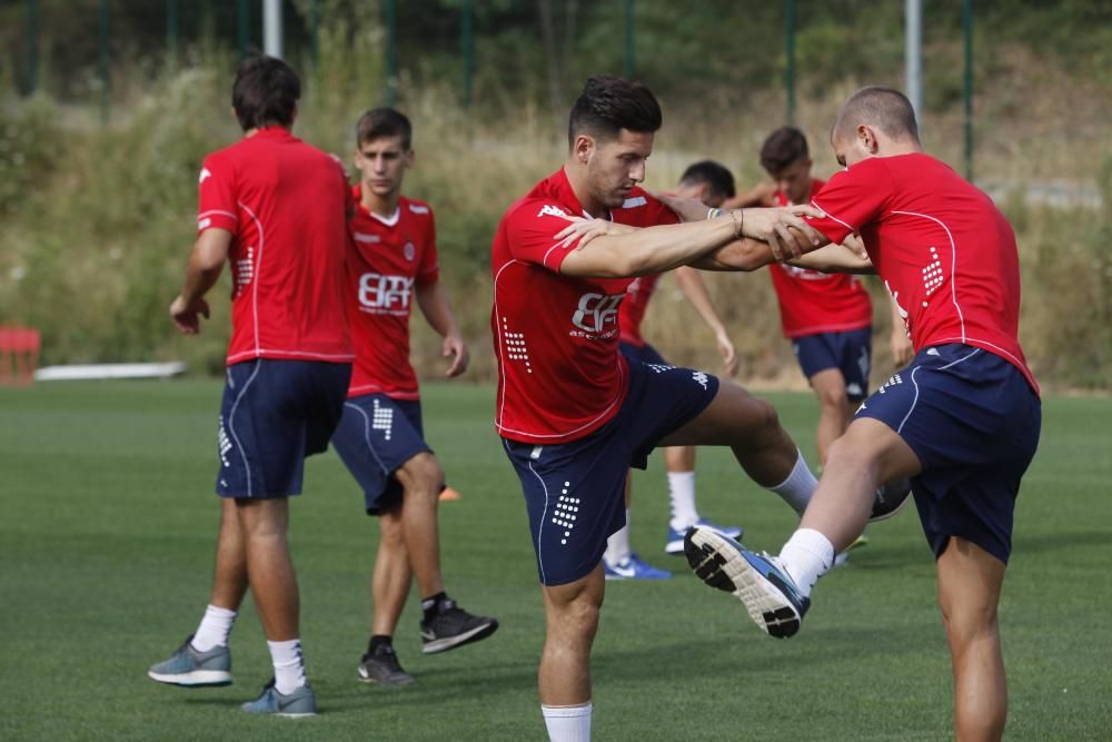 Primer entrenament del Girona FC