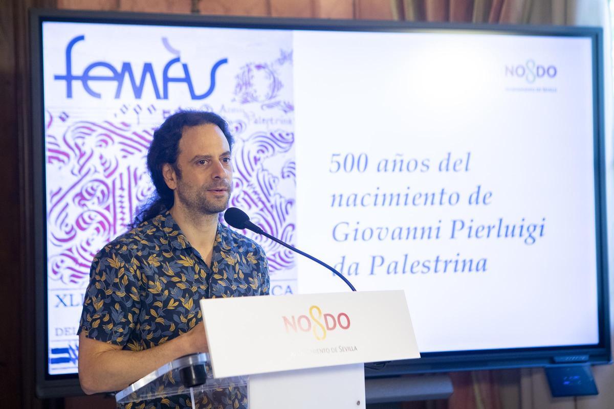 Fahmi Alqhai, director del Festival de Música Antigua de Sevilla.