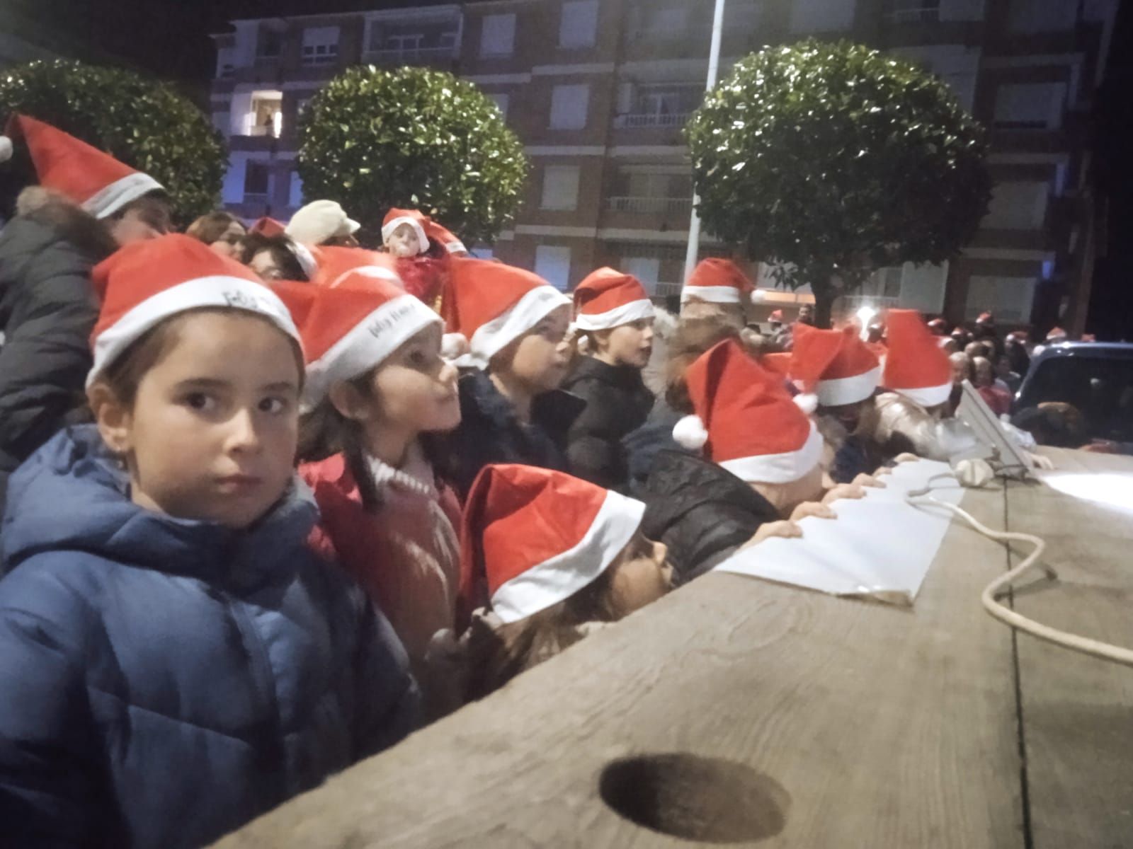 Encendido navideño en Luanco