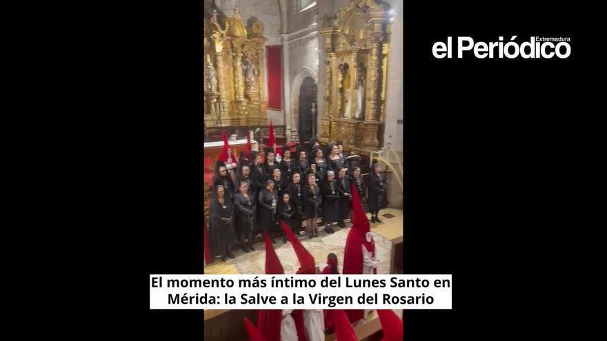 Vídeo | El momento más emocionante del Lunes Santo en Mérida