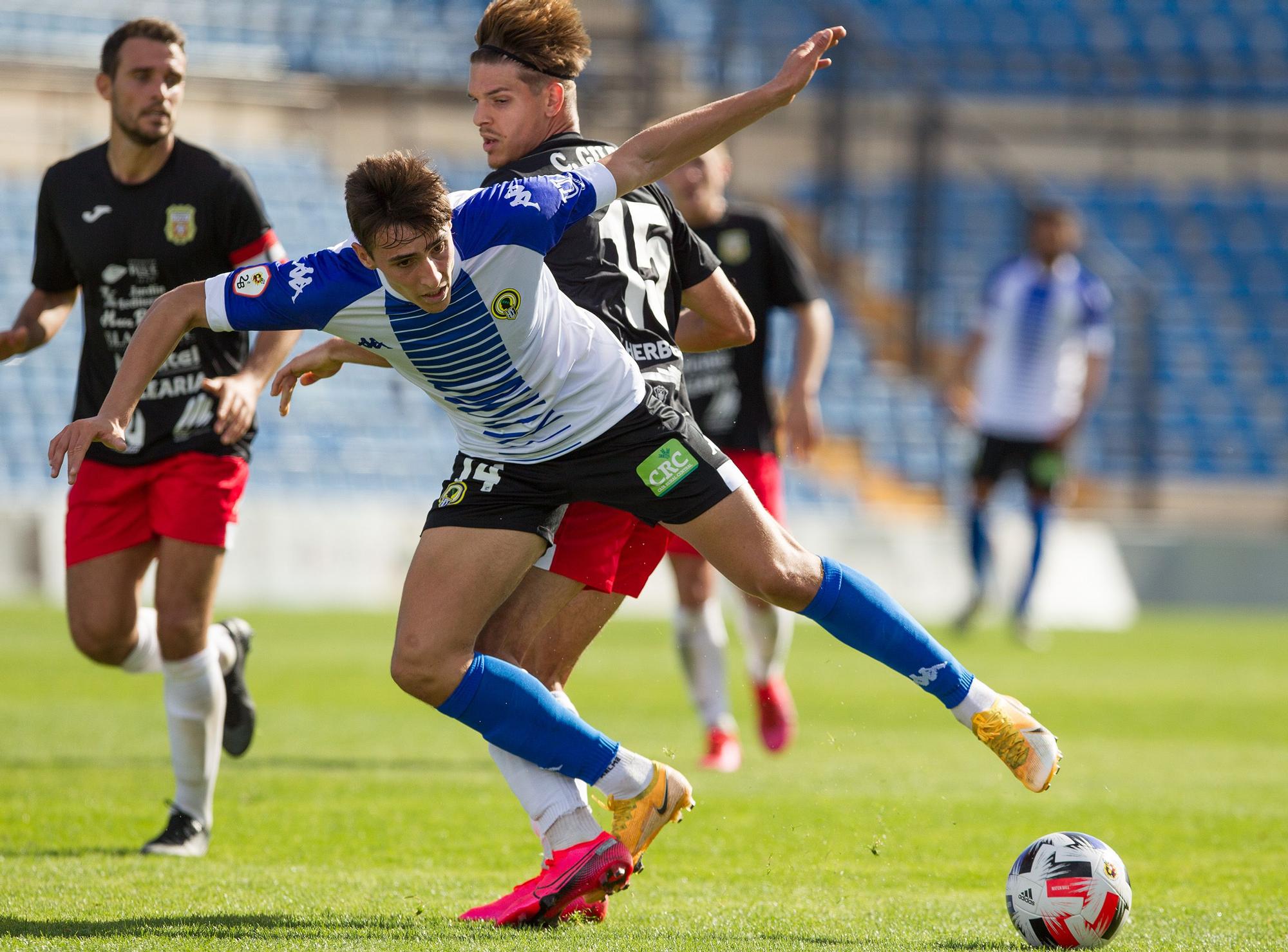 Las imágenes del partido Hércules - Peña Deportiva