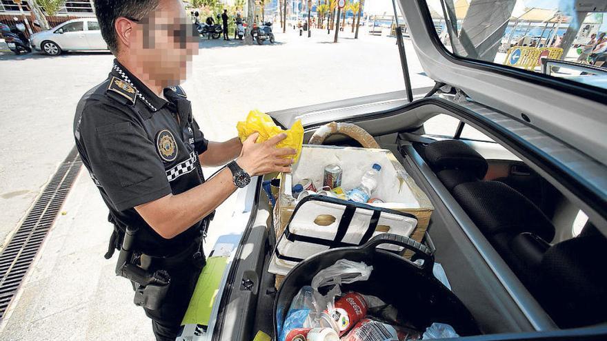 Las denuncias por venta en la playa crecen un 40%